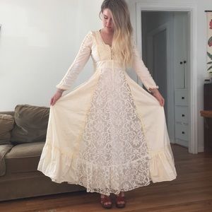 Vintage Gunne Sax Maxi Dress 
